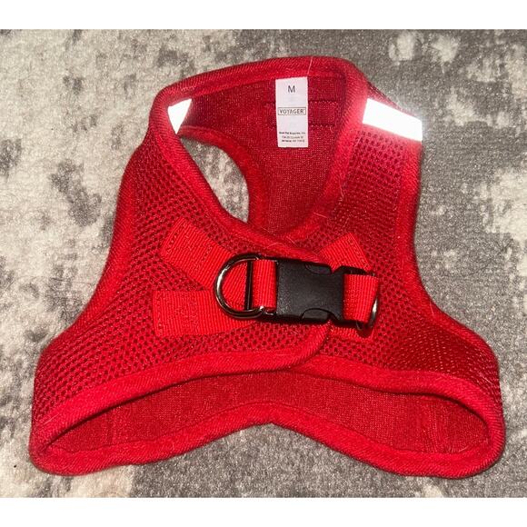 Voyager Step In Red Dog Harness Medium - Picture 4 of 4